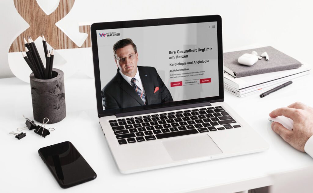 Dr. Hubert Wallner - Branding und Webdesign